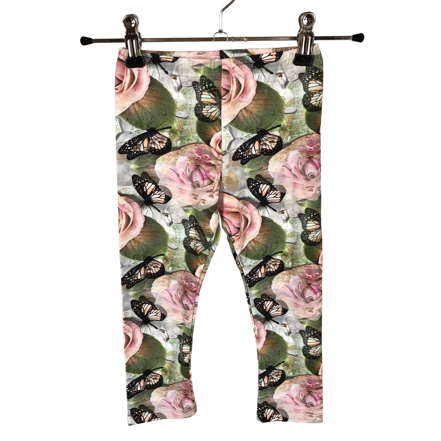 Tyttöjen Handmade - Leggingsit, koko 104 - 110 - Vihreä (1)