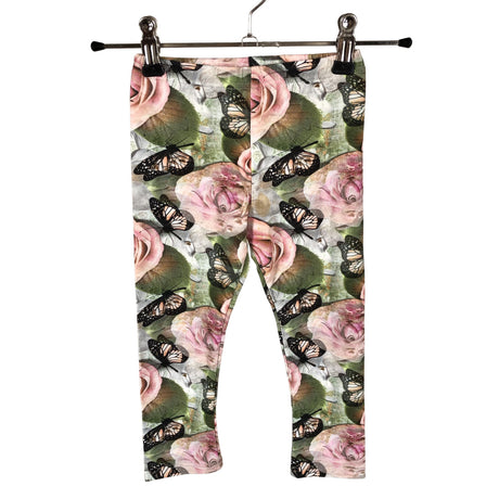 Tyttöjen Handmade - Leggingsit, koko 104 - 110 - Vihreä ()