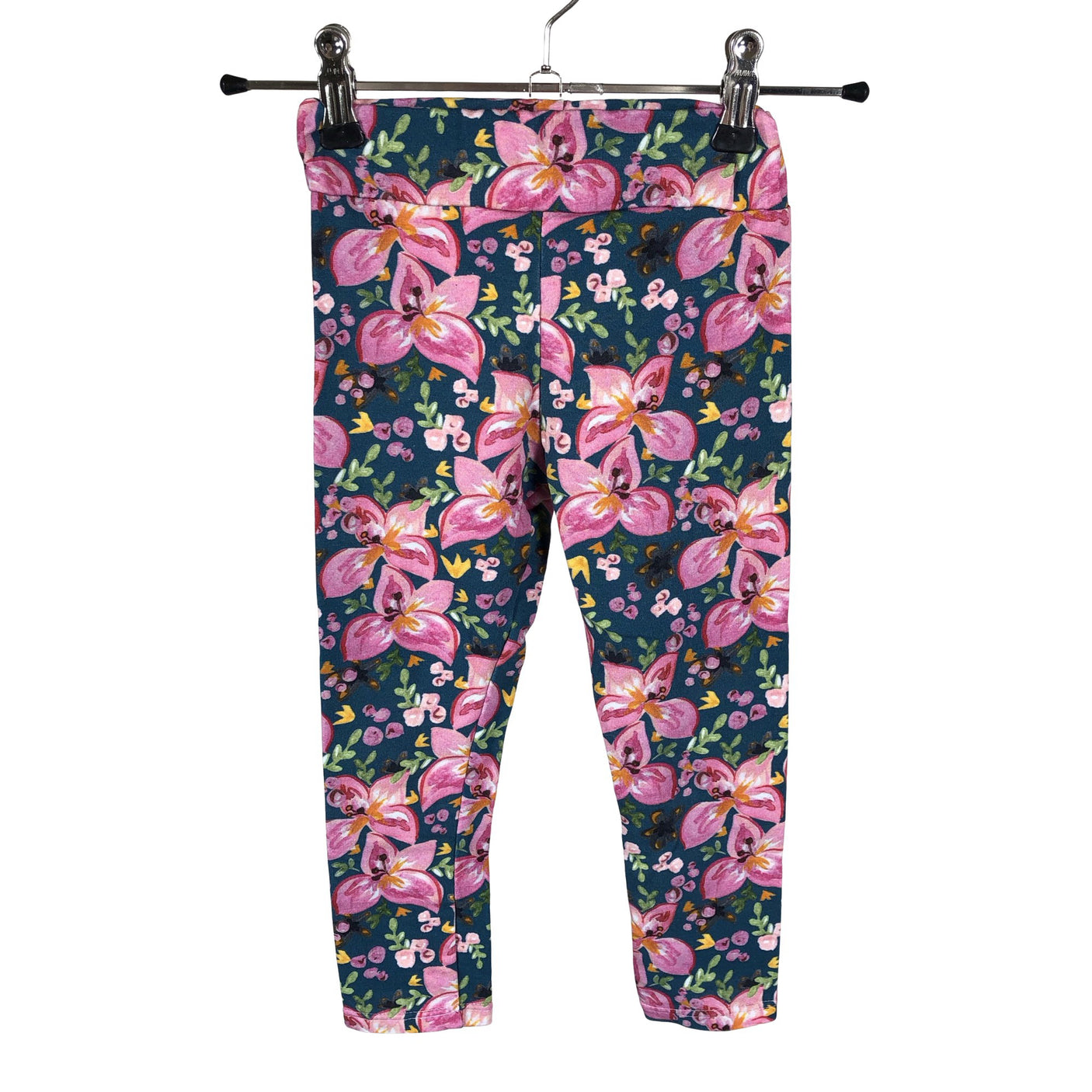Tyttöjen Handmade - Leggingsit, koko 86 - 92 - Sininen (1)