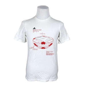 Miesten Adidas - T-paita, koko S - Valkoinen (1)