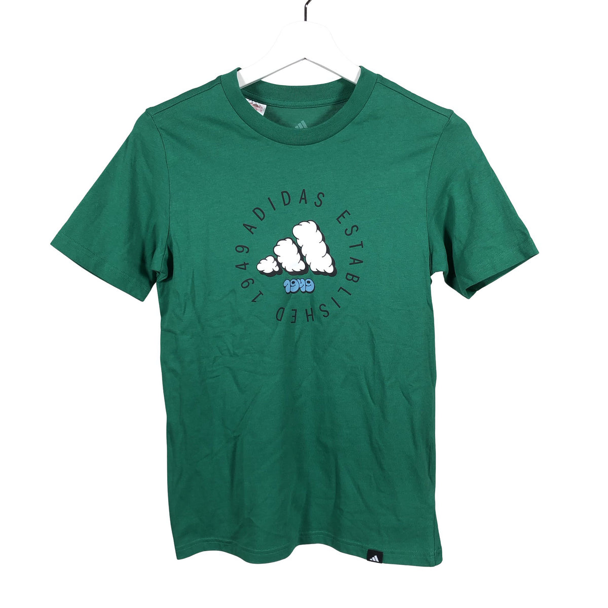 Unisex Adidas - T-paita, koko 146 - 152 - Vihreä (1)