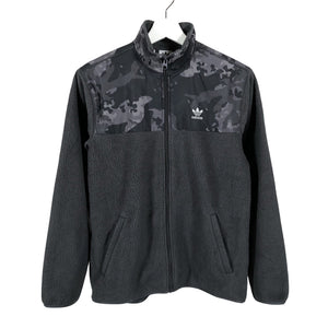 Unisex Adidas - Fleecetakki, koko 158 - 164 - Harmaa (1)