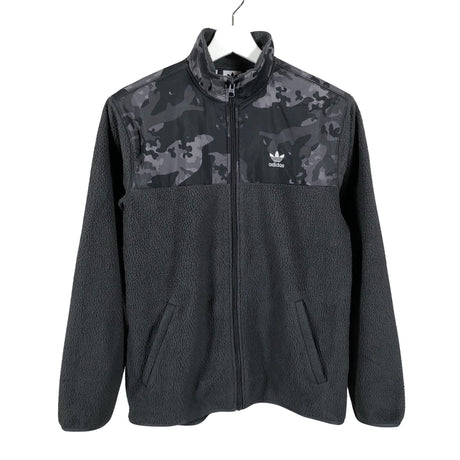 Unisex Adidas - Fleecetakki, koko 158 - 164 - Harmaa ()