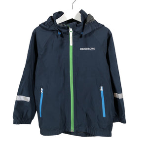 Unisex Didriksons - Ulkoilutakki, koko 104 - 110 - Sininen (1)