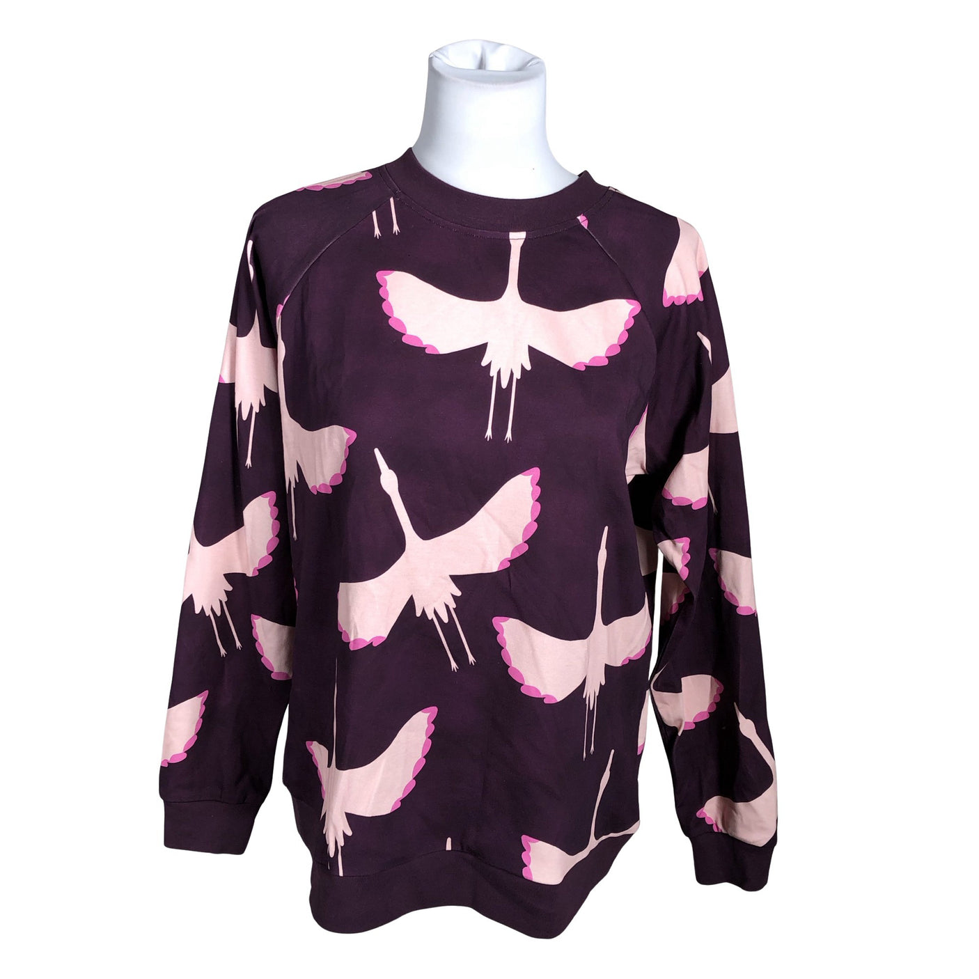 Naisten Yo Zen - Collegepaita, koko 38 - Violetti (1)