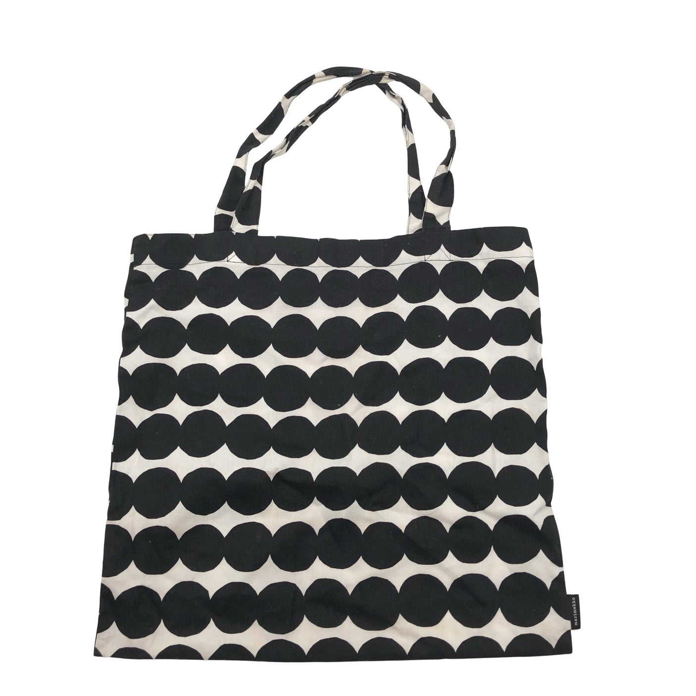 Naisten Marimekko - Ostoskassi, koko Maxi - Musta (1)