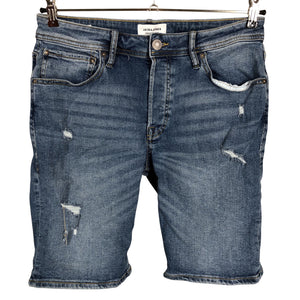 Miesten Jack & Jones - Farkkushortsit, koko M - Sininen (1)