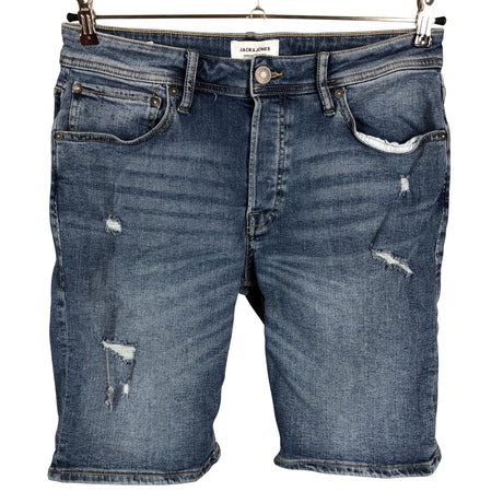 Miesten Jack & Jones - Farkkushortsit, koko M - Sininen ()
