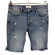 Miesten Jack & Jones - Farkkushortsit, koko S - Sininen ()