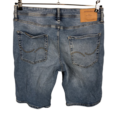 Miesten Jack & Jones - Farkkushortsit, koko S - Sininen (2)