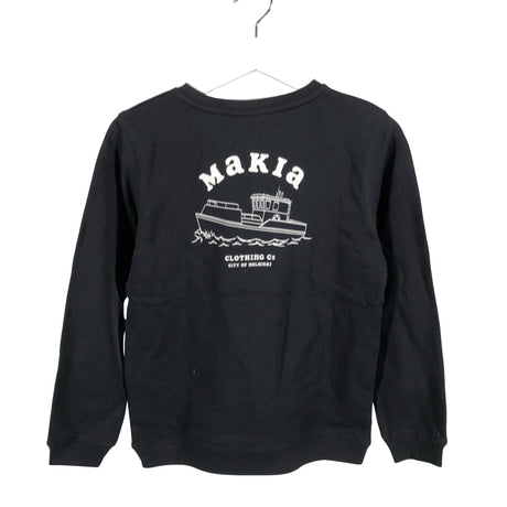 Unisex Makia - Collegepaita, koko 146 - 152 - Musta (2)