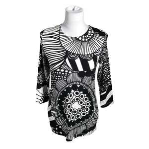 Naisten Marimekko - Trikoopaita, koko 38 - Musta (1)