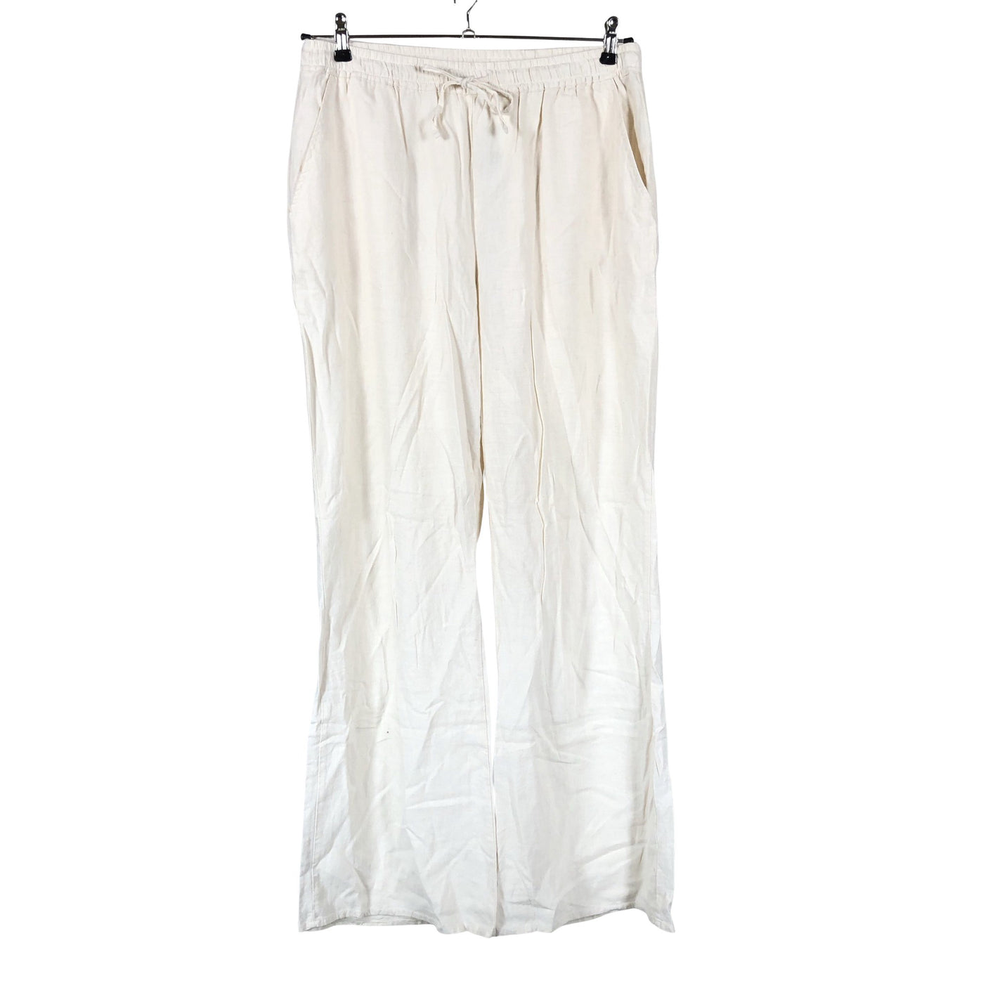 Naisten Madlady - Kangashousut, koko 40 - Beige (1)
