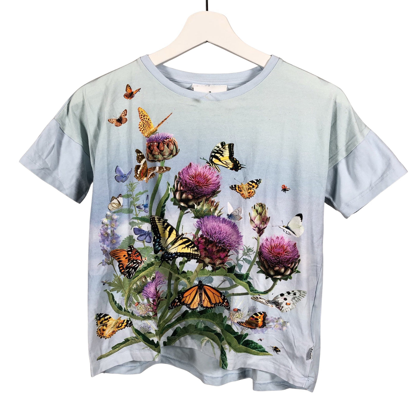 Tyttöjen Molo Kids - T-paita, koko 158 - 164 - Vaaleansininen (1)