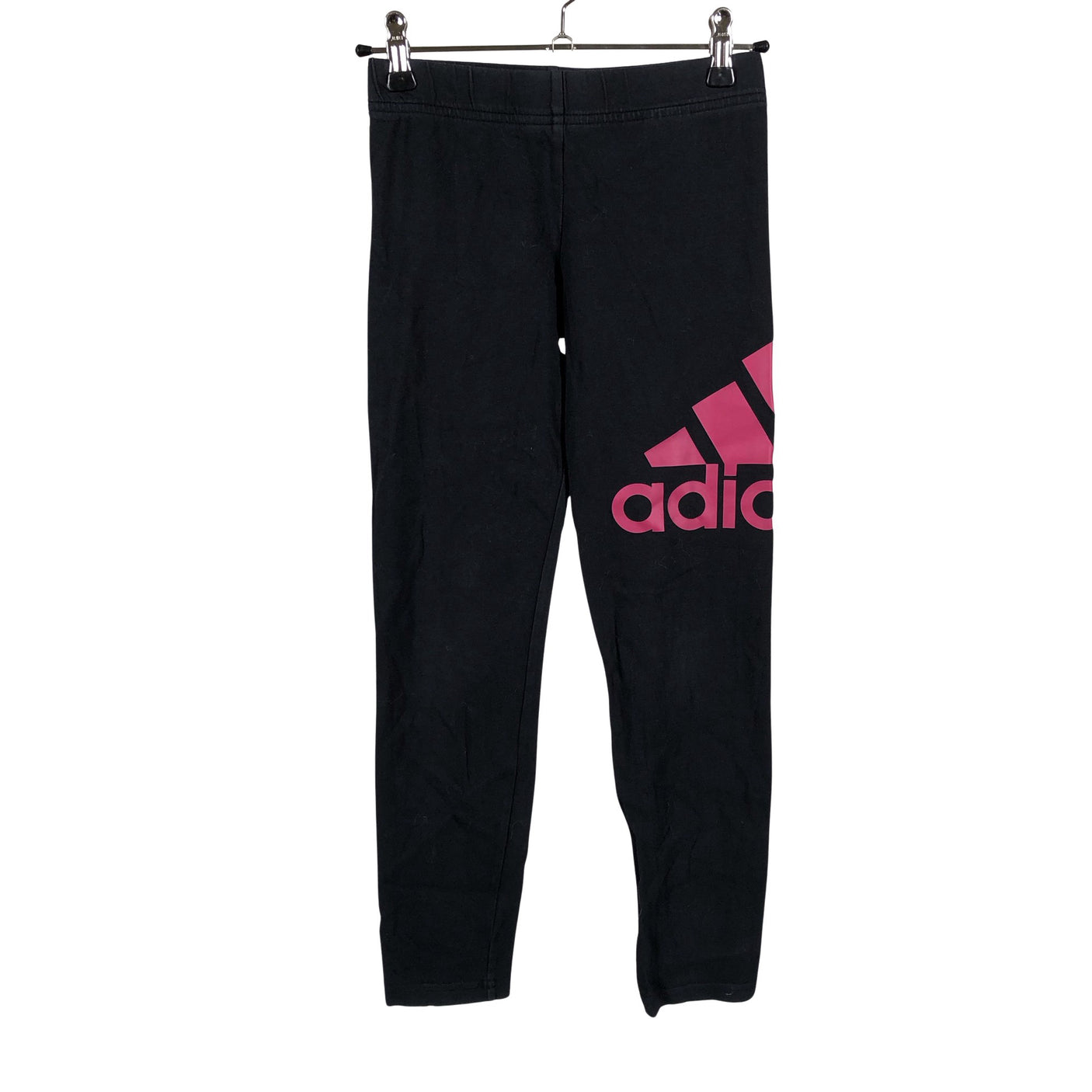 Tyttöjen Adidas - Leggingsit, koko 134 - 140 - Musta (1)