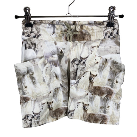 Unisex Gugguu - Collegeshortsit, koko 116 - 122 - Beige ()