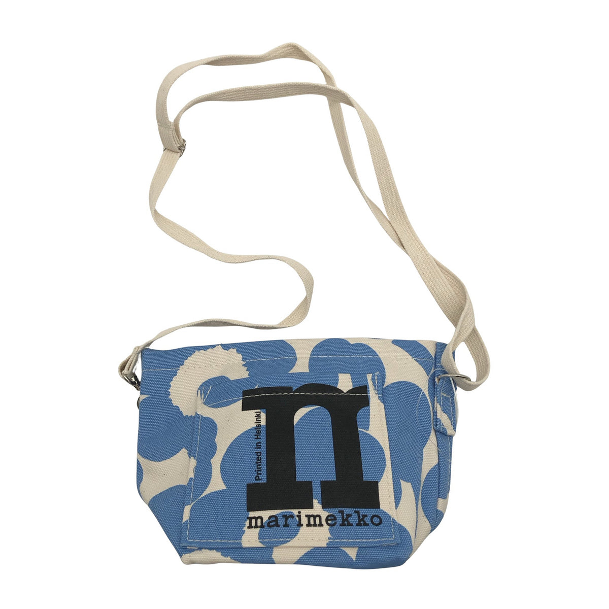 Naisten Marimekko - Olkalaukku, koko Midi - Vaaleansininen (1)