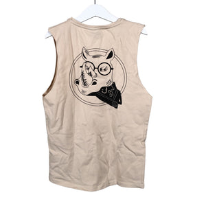 Unisex KiddoW - Trikootoppi, koko 140 - 146 - Beige (2)