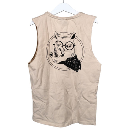 Unisex KiddoW - Trikootoppi, koko 140 - 146 - Beige (2)