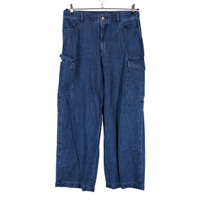 Naisten Uniqlo - Cargohousut, koko 40 - Sininen (1)