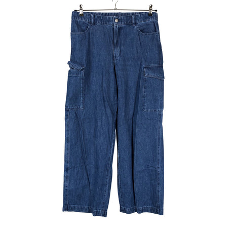 Naisten Uniqlo - Cargohousut, koko 40 - Sininen ()