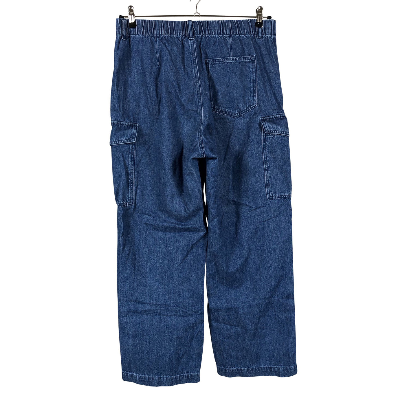 Naisten Uniqlo - Cargohousut, koko 40 - Sininen (2)