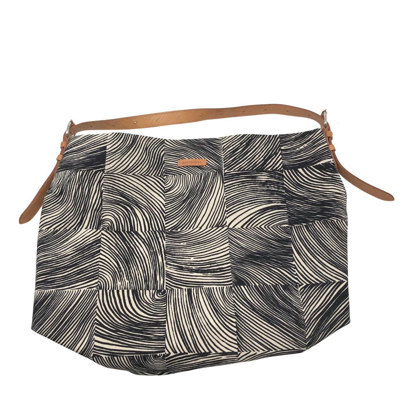 Naisten Marimekko - Käsilaukku, koko Maxi - Musta (1)