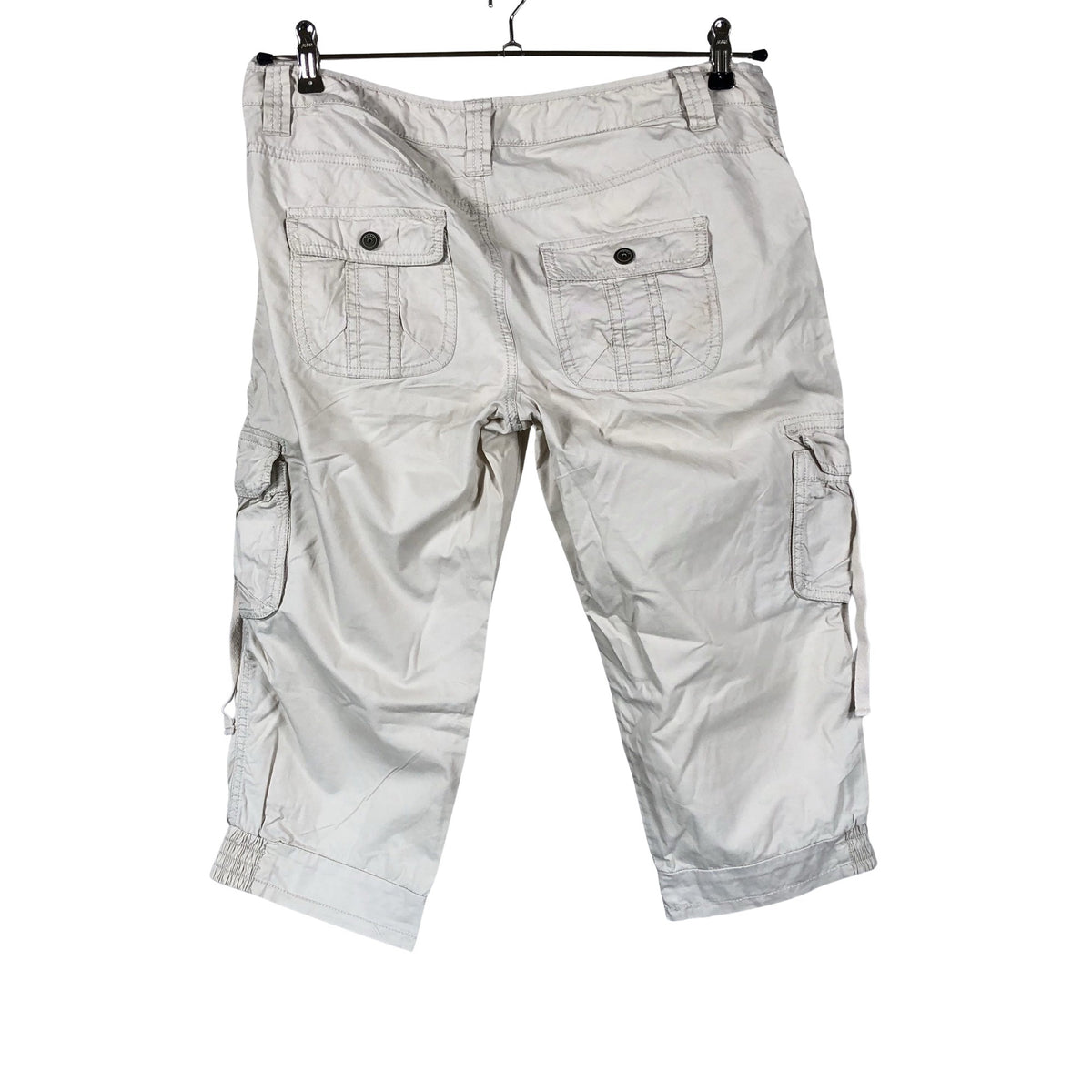 Naisten Esprit - Kangascaprit, koko 38 - Beige (2)