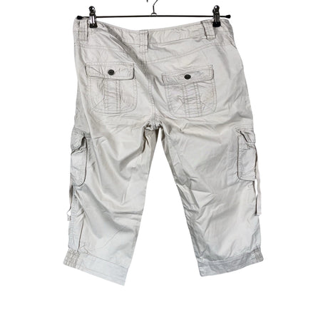 Naisten Esprit - Kangascaprit, koko 38 - Beige (2)