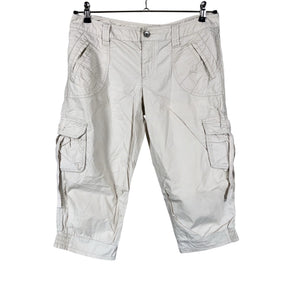 Naisten Esprit - Kangascaprit, koko 38 - Beige (1)