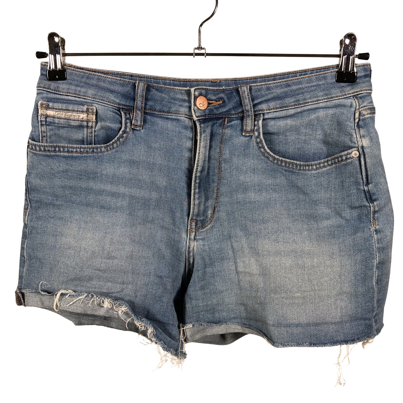 Naisten Calvin Klein Jeans - Farkkushortsit, koko W28 - Vaaleansininen (1)