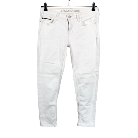 Naisten Calvin Klein Jeans - Farkut, koko W30 - Valkoinen ()