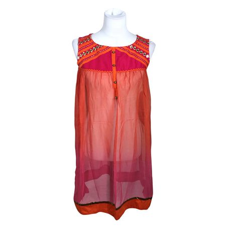 Naisten gili - Sifonkimekko, koko 36 - Pinkki ()