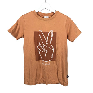 Unisex POMPdeLUX - T-paita, koko 158 - 164 - Ruskea (1)