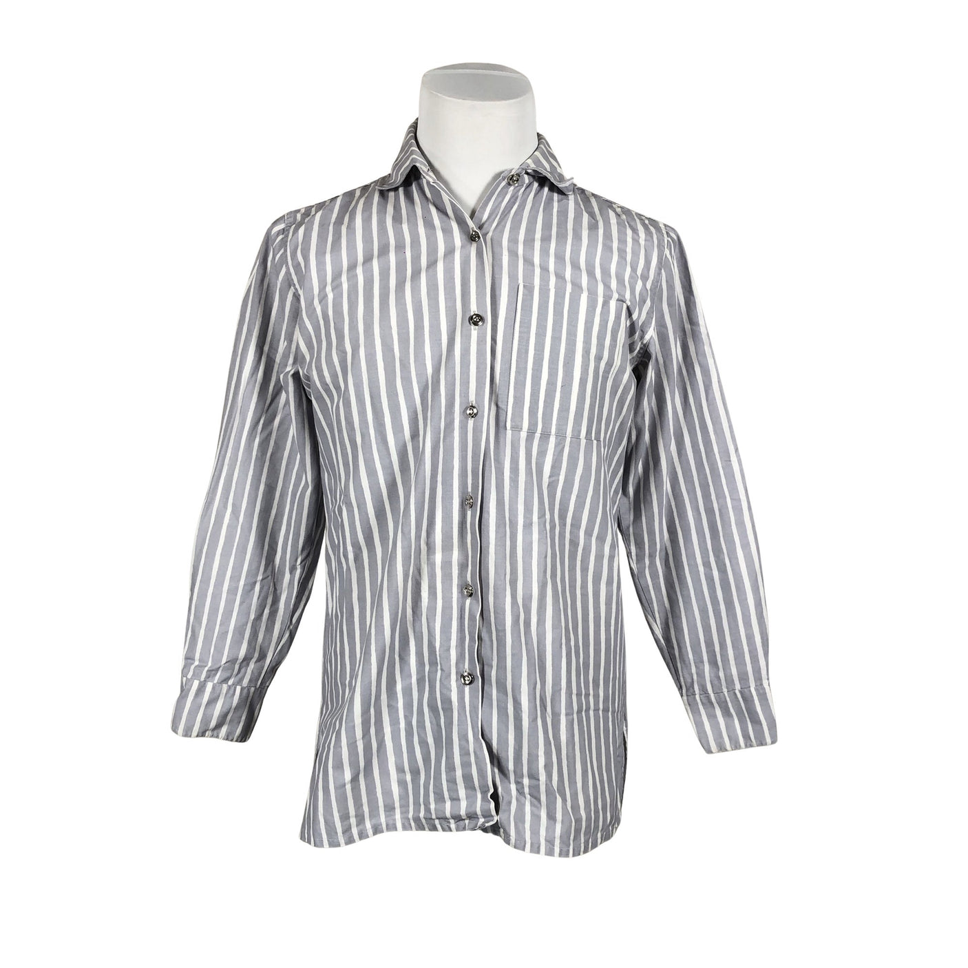 Miesten Marimekko - Kauluspaita, koko 40 - Harmaa (1)