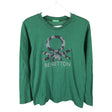 Unisex Benetton - Trikoopaita, koko 116 - 122 - Vihreä ()