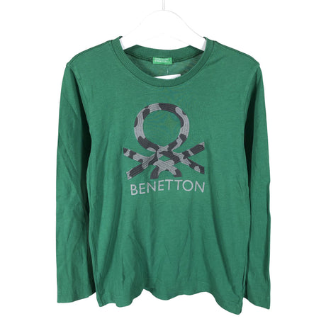 Unisex Benetton - Trikoopaita, koko 116 - 122 - Vihreä ()