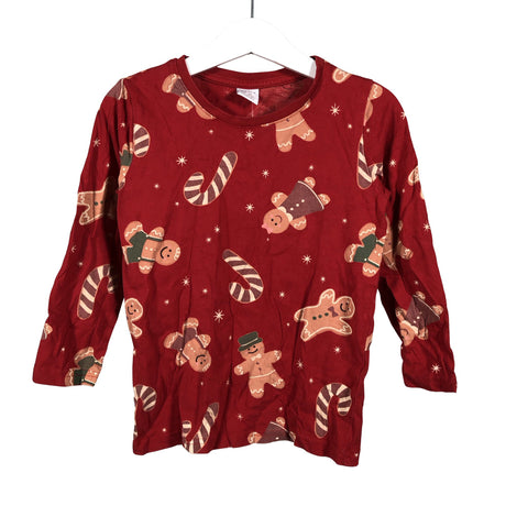 Unisex Lindex - Trikoopaita, koko 104 - 110 - Punainen ()