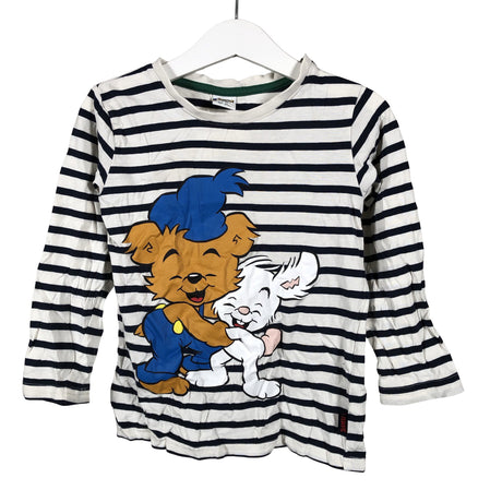 Unisex Lindex - Trikoopaita, koko 104 - 110 - Valkoinen ()