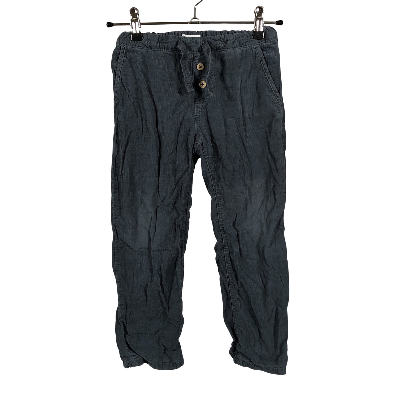 Unisex Newbie - Samettihousut, koko 98 - 104 - Sininen (1)