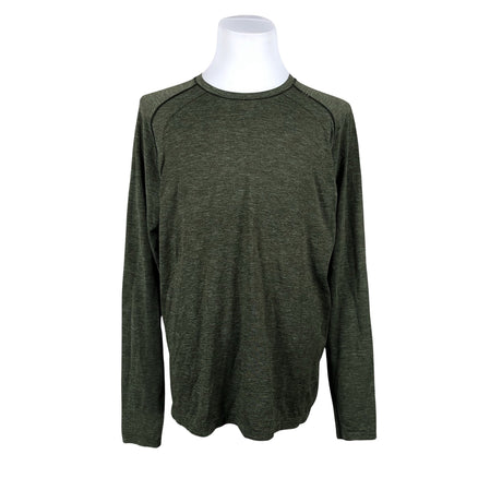 Miesten Lululemon - Urheilupaita, pitkät hihat, koko XXXL - Vihreä ()