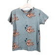 Unisex Hugo Loves Tiki - T-paita, koko 98 - 104 - Sininen ()