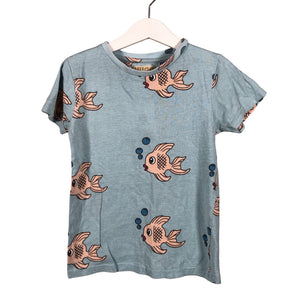 Unisex Hugo Loves Tiki - T-paita, koko 98 - 104 - Sininen (1)