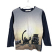 Unisex Molo Kids - Trikoopaita, koko 104 - 110 - Sininen ()