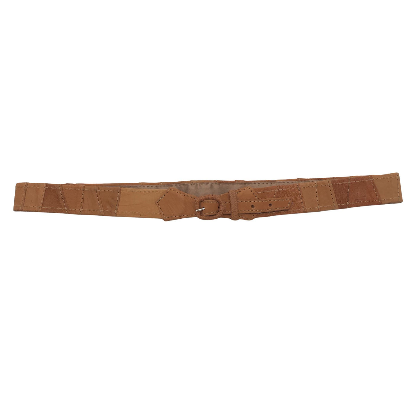 Unisex Handmade - Nahkavyö, koko Ei kokoa - Ruskea (1)