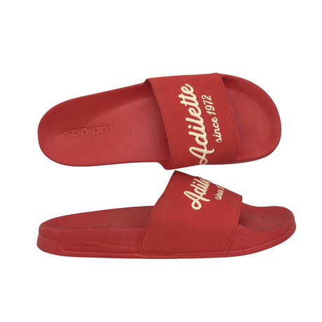 Miesten Adidas - Rantasandaalit, koko 47 - Punainen ()