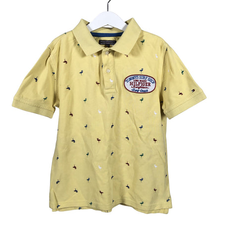 Poikien Tommy Hilfiger - Pikeepaita, koko 134 - 140 - Keltainen ()