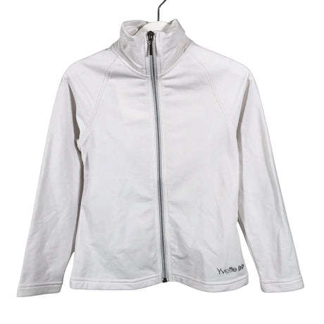 Unisex Yvette - Urheilupaita, pitkät hihat, koko 122 - 128 - Valkoinen ()