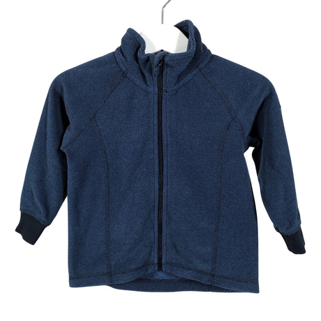 Unisex Polarn O. Pyret - Fleecetakki, koko 74 - 80 - Sininen ()