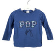 Unisex Polarn O. Pyret - Trikoopaita, koko 80 - 86 - Sininen ()